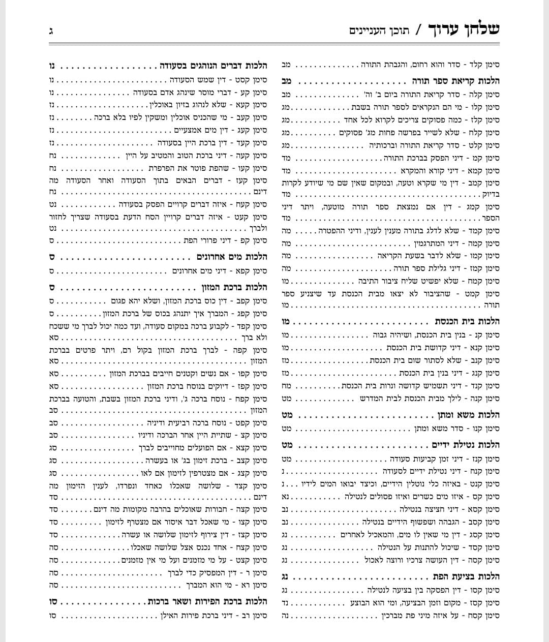 שולחן ערוך בכרך אחד - דף ליום / מכון אש התלמוד