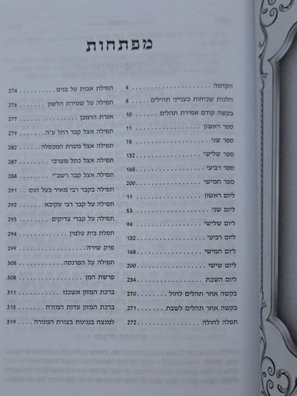 תהילים בינת הלב - בעיטור ירושלים / פורמט בינוני