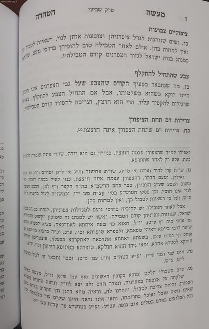 מעשה הטהרה - הלכות נידה וטבילה