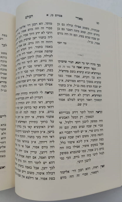 חידושי מאורי העולם - חסידות על הש"ס / מסכת פסחים